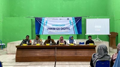 Workshop UMKM Go Digital Dorong Pelaku Usaha Tosaren Naik Kelas