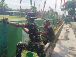 TMMD ke-127 Sulap Masjid Baitul Huda Kian Berseri, Sambut Ramadhan dengan Semangat Gotong Royong