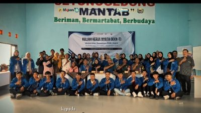 KKN Tematik UNP Kediri Memukau Warga, Pentas Seni Setonogedong Jadi Penutup Penuh Makna