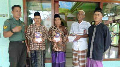 Koramil 02/Pesantren Wakafkan 400 Mushaf Al-Qur’an, Perkuat Tadarus dan Kemanunggalan TNI–Rakyat (Bidu)