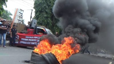 Aksi LSM Sempat Memanas di KPH Perhutani Kediri, Berakhir Surat Komitmen Dukung Percepatan KDMP