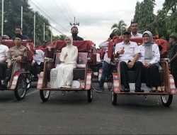 Wali Kota Kediri Salurkan Bantuan Becak Listrik, Dorong Transportasi Ramah Lingkungan dan Penguatan Ekonomi Warga