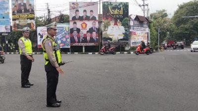 Pos Pagi Ramadan Tetap Digelar, Lalu Lintas Simpang Empat RS Baptis Terkendali