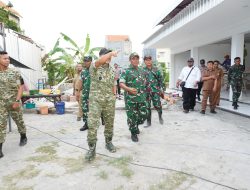 Kapok Sahli Pangdam V/Brawijaya Pantau Progres Pembangunan KDKMP Sukorejo Lamongan