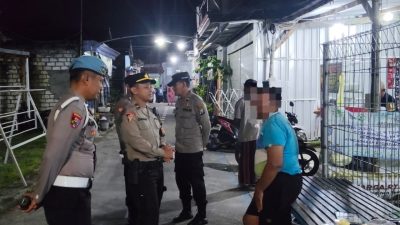 Suara Bising Sound System di Warung, Warga Temenggungan Lapor 110, Polres Lamongan Bergerak Cepat