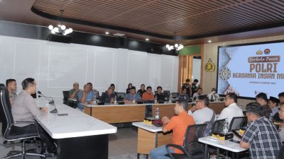 Pererat Sinergi, Kapolres Lamongan Bukber dan Berdialog dengan Insan Media