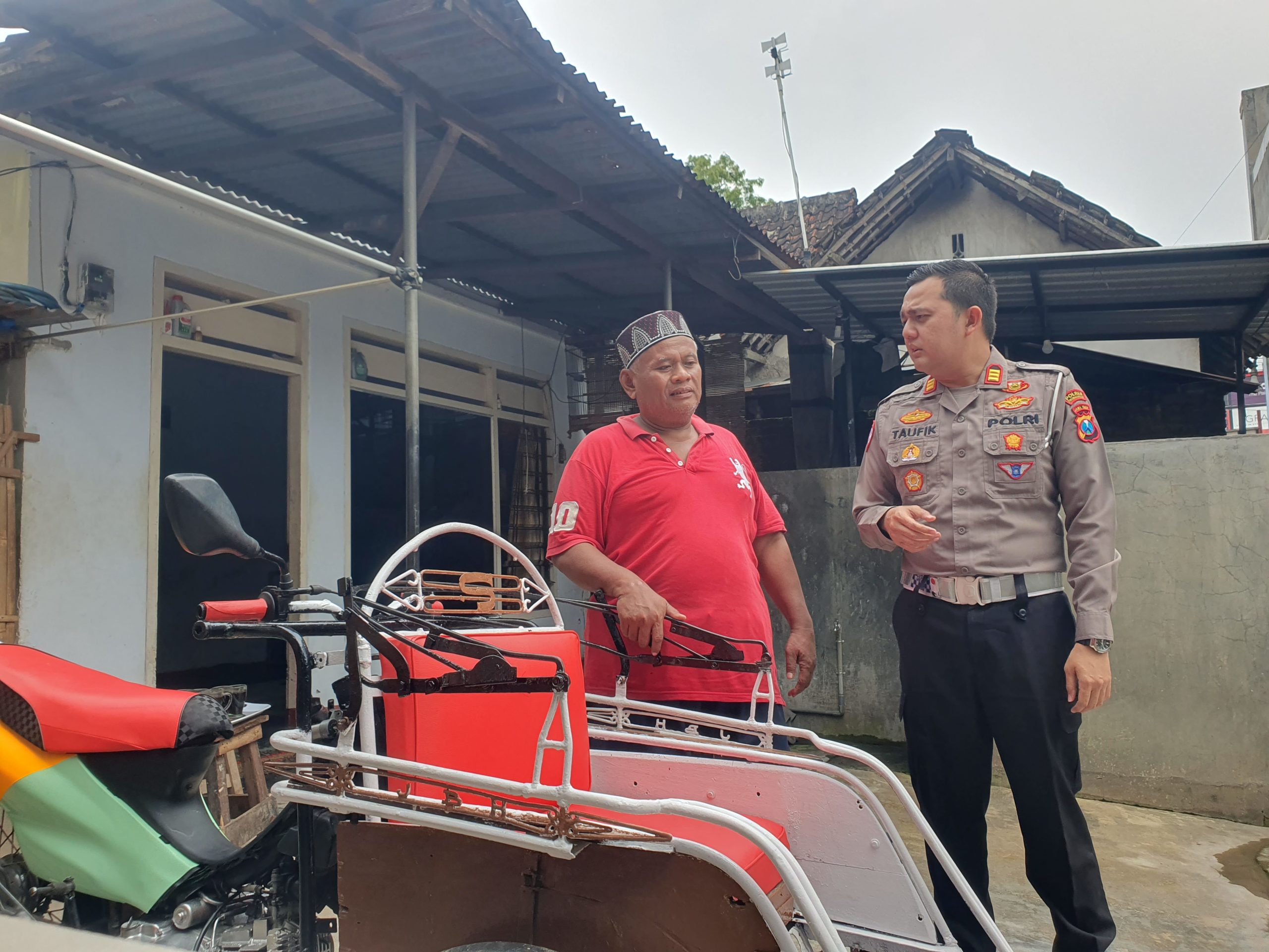 Kasus Tabrak Lari di Tulungagung Berakhir Melalui RJ, Satlantas Berikan Bantuan Bentor untuk Korban