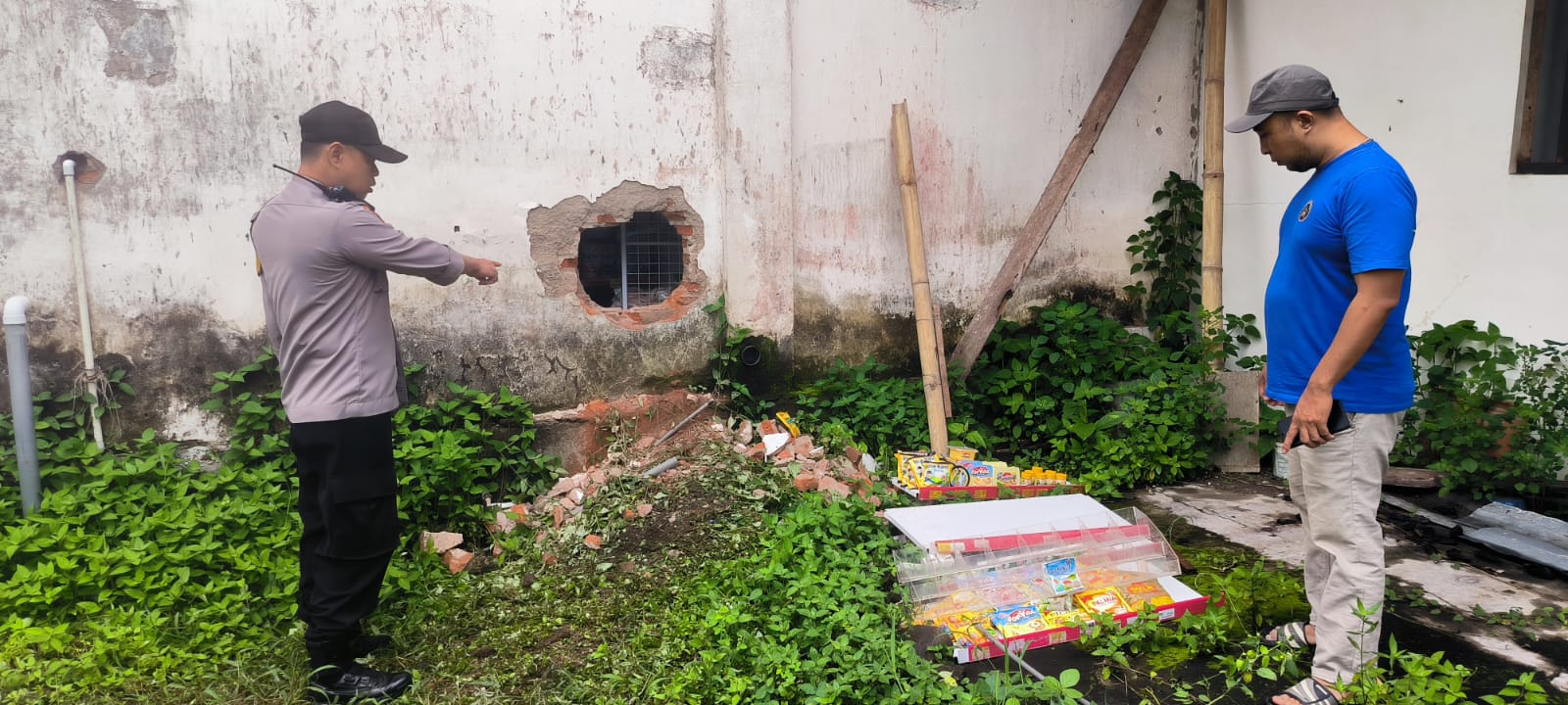Bobol Tembok Belakang, Maling Gasak 2.719 Barang di Alfamart Tulungagung, Kerugian Rp92 Juta Lebih