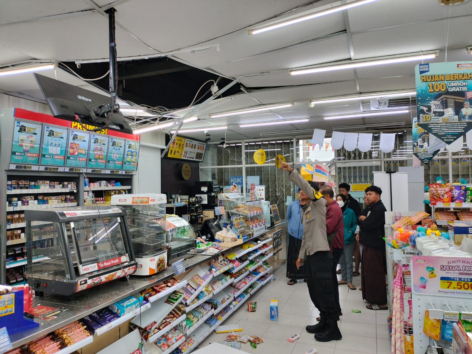Minimarket Berjejaring di Karangrejo Dibobol, Polisi Selidiki Pelaku