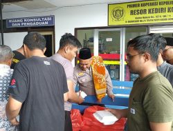 Satlantas Polres Kediri Kota Gelar Jumat Berkah di Masjid Sabilal Muhtadin