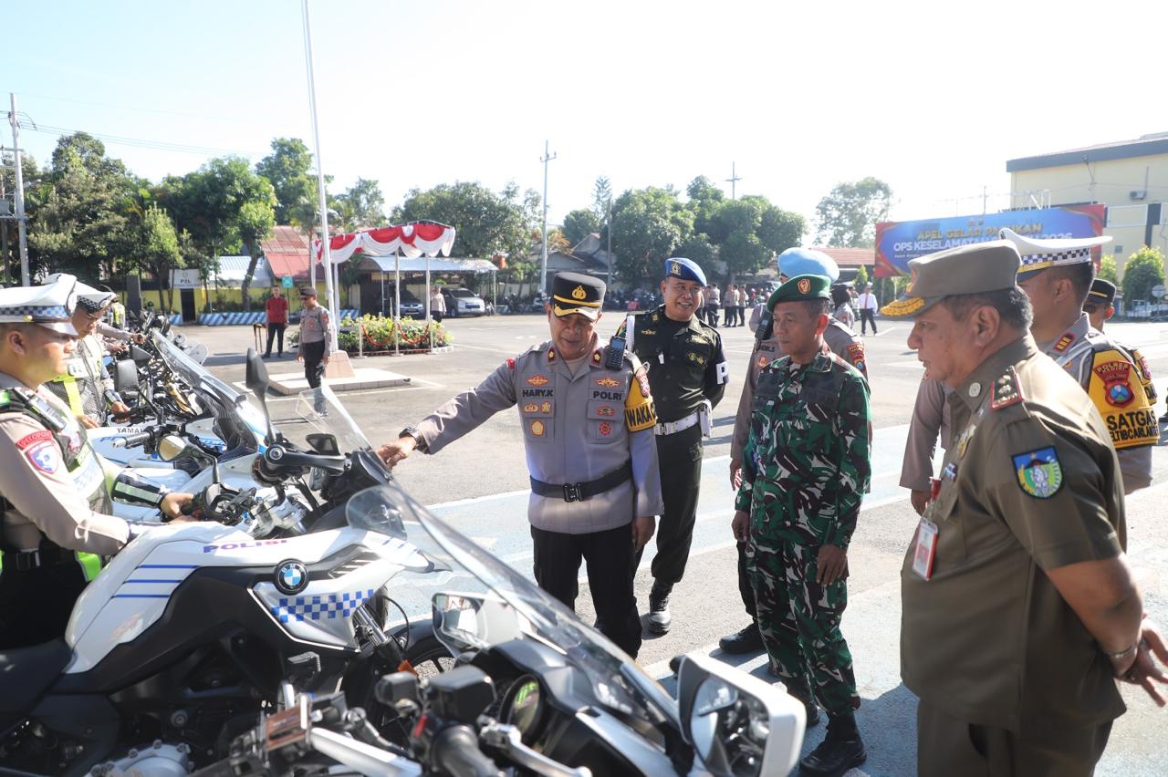 Polres Kediri Gelar Apel Operasi Keselamatan Semeru 2026, Tetapkan 10 Sasaran Prioritas