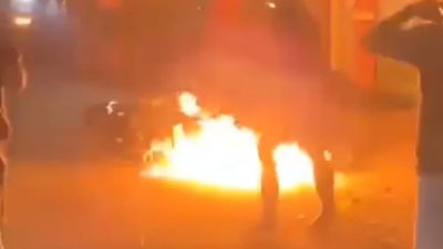 Motor Diduga Milik Pelaku Curanmor Dibakar Warga Sumberjo, Polisi Amankan Terduga Pelaku