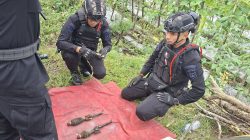 Warga Kayen Kidul Dikejutkan Temuan Dua Benda Diduga Mortir di Area Sawah