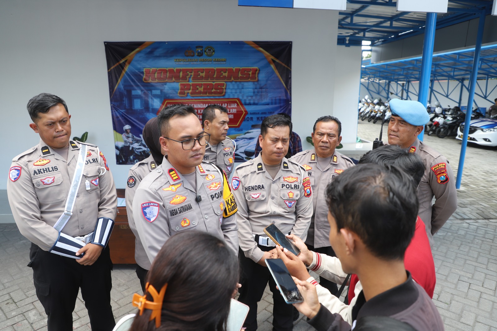 Ops Keselamatan Semeru 2026, Ribuan Pelanggaran Lalu Lintas Tercatat di Kabupaten Kediri