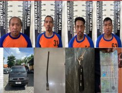 Sindikat Pencuri Tiang Listrik dan Kabel Fiber di Jombang Ditangkap, Kerugian Ditaksir Rp 150 Juta