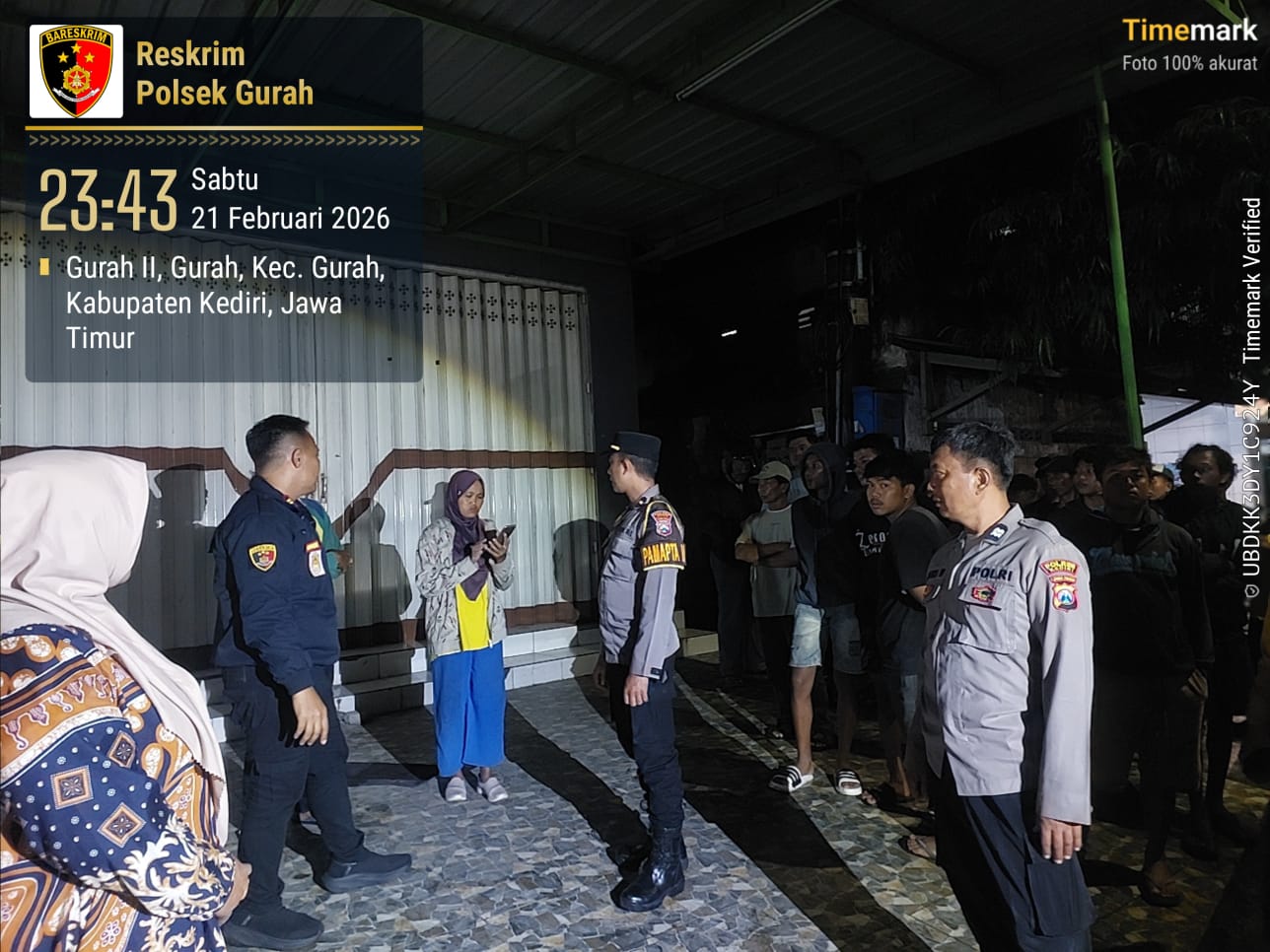 Tuna Wisma Ditemukan Meninggal Dunia di Tepi Jalan Simpang Tiga Kantor Pos Gurah