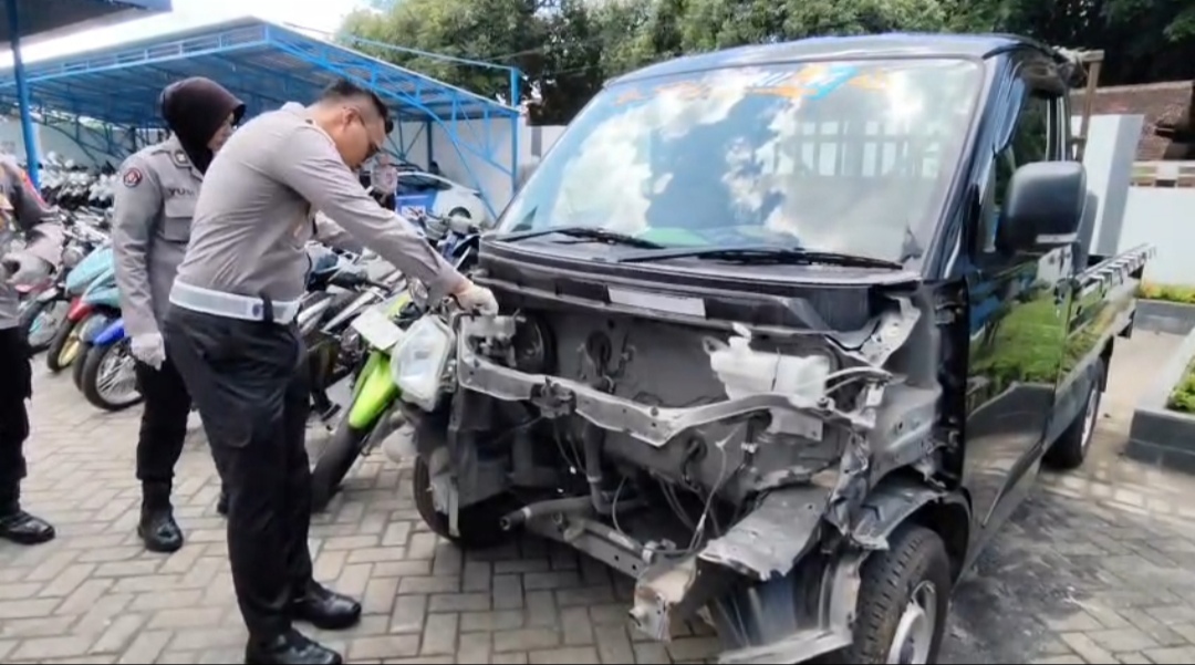 Polisi Ungkap Tabrak Lari di Ngadiluwih, Sopir Pikap Ditetapkan Tersangka