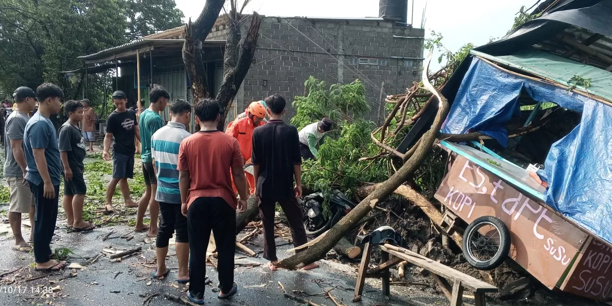 BMKG Peringatkan Potensi Bencana Hidrometeorologi di Februari, BPBD Kediri Minta Warga Waspada