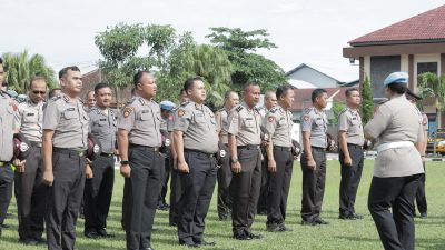 Cegah Pelanggaran Anggota, Polres Blitar Laksanakan Gaktibplin