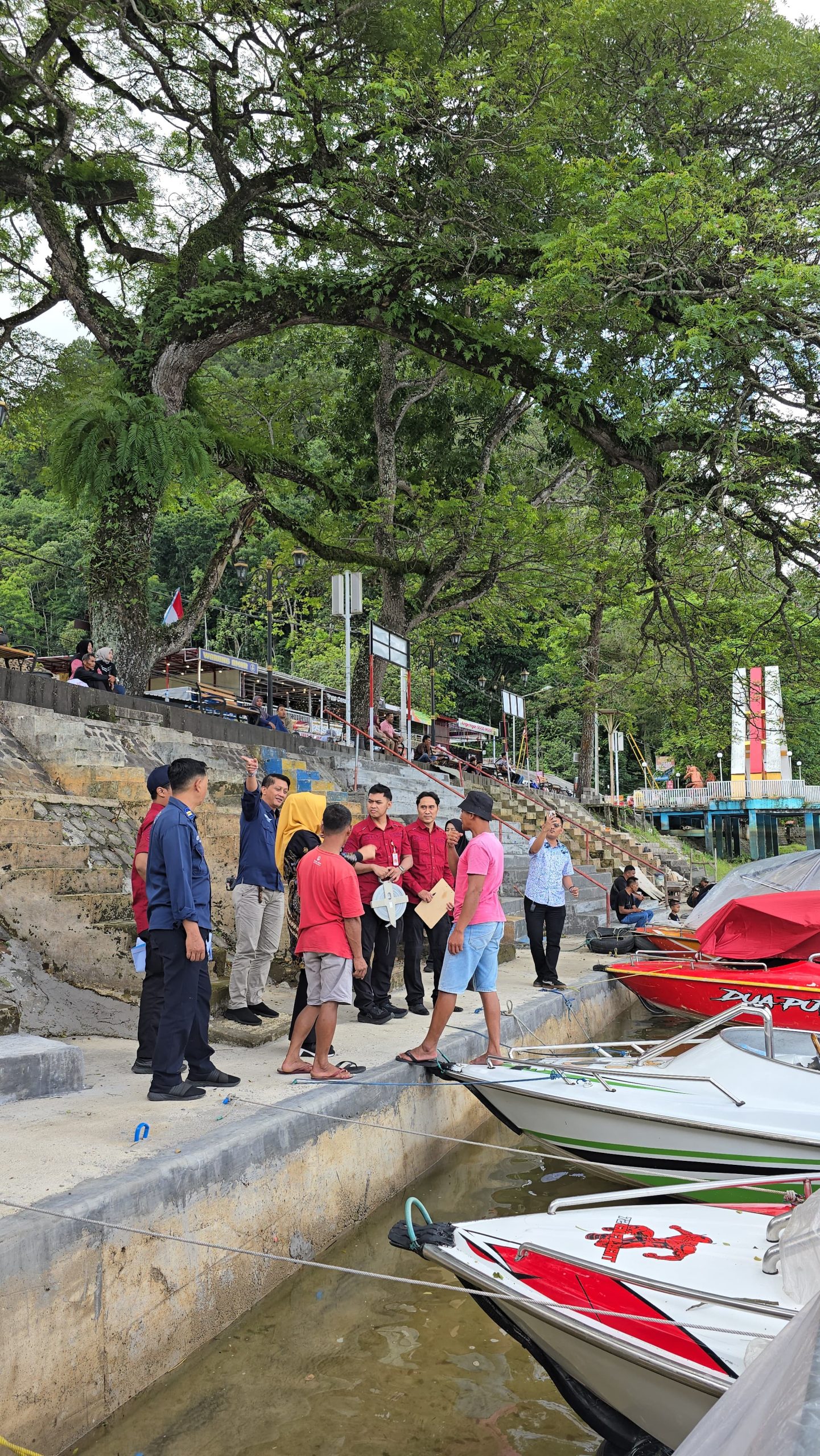 Ramp Check Telaga Ngebel, 53 Perahu Wisata Dinyatakan Laik Operasi