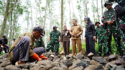 Sebulan Penuh TMMD di Kabupaten Kediri, Fokus Peningkatan Kesejahteraan Masyarakat