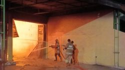 Diduga Korsleting Listrik, Gudang Jajan di Kayen Kidul Ludes Terbakar