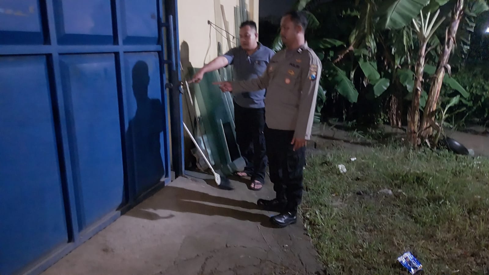 Kepergok Saat Angkut Katrol 3 Ton, Pelaku Gagal Mencuri dan Tinggalkan Motor di Gudang Sumobito