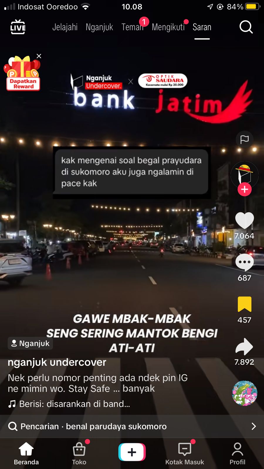 Waspada Begal Payudara di Nganjuk, Sejumlah Korban Mulai Berani Melapor