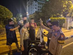 Polisi Gagalkan Dugaan Perang Sarung Remaja di Alun-Alun Ponorogo