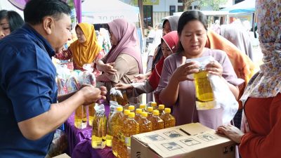 Sebanyak 300 Kilogram Beras Ludes dalam Sejam di GPM Tarokan