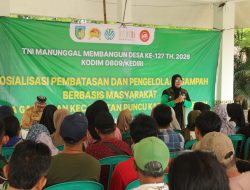 TMMD ke-127 Jadi Momentum Edukasi Pengelolaan Sampah di Desa Gadungan