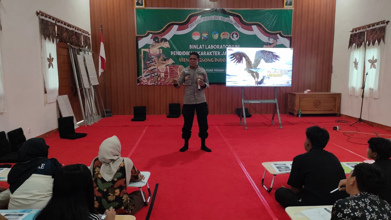 Ratusan Pelajar Kediri Ikuti Binlat Karakter di Situs Persada Soekarno Selama Ramadan