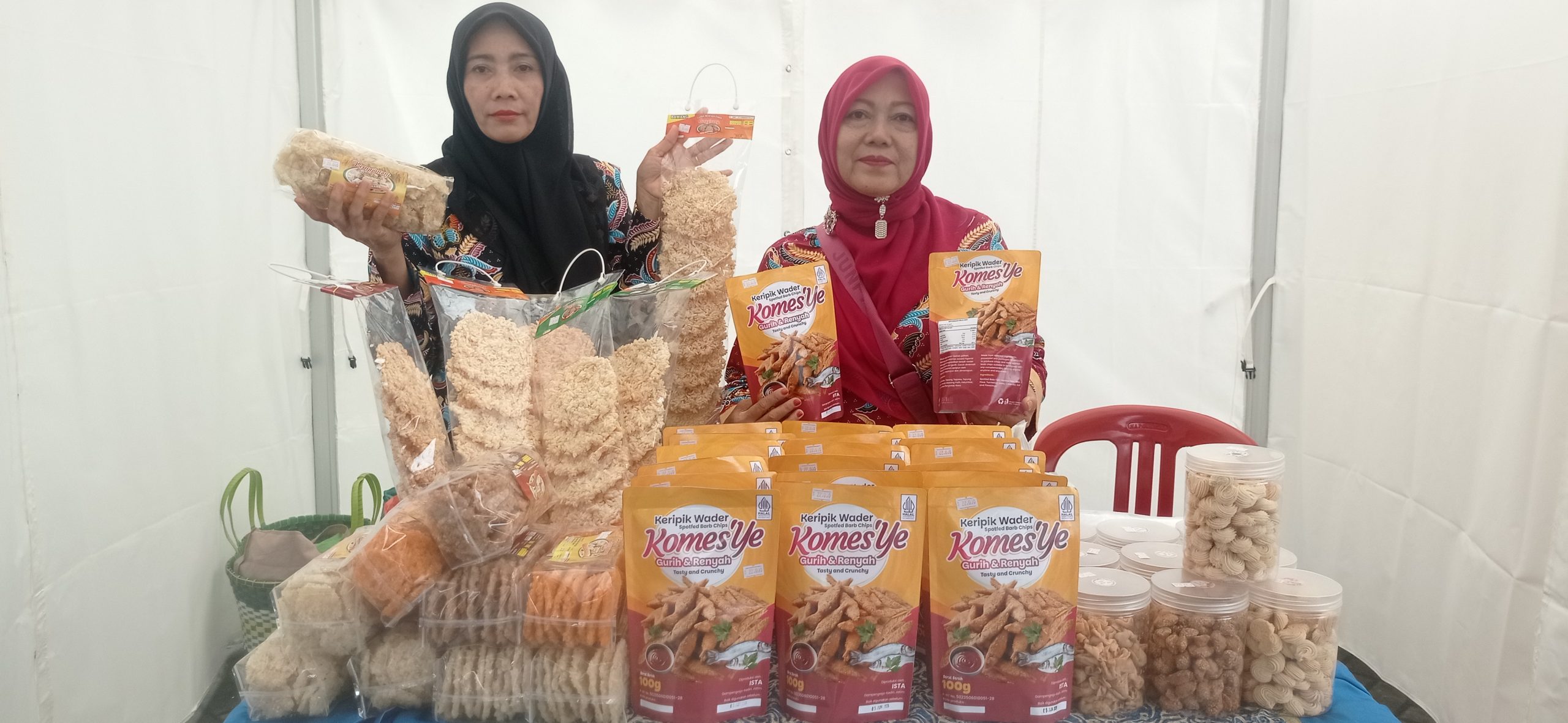 Aneka Kudapan Lebaran Ramaikan Bazar Ngabuburit Pemkab Kediri