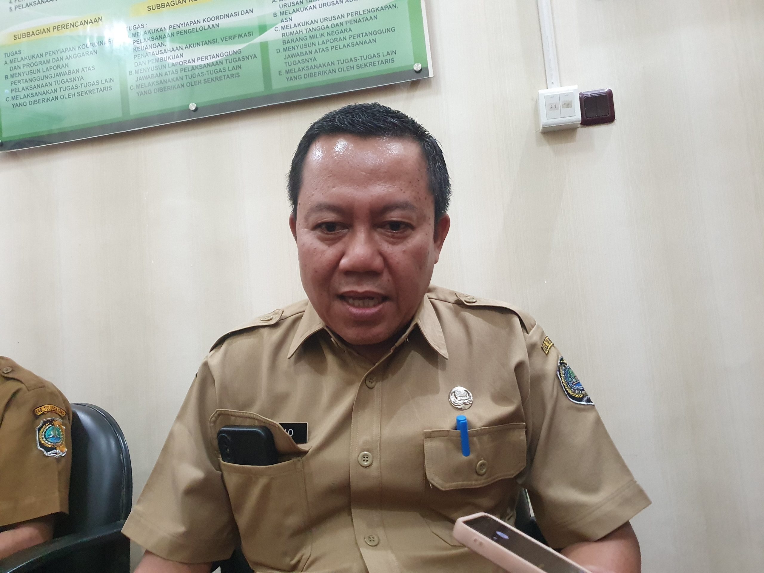 Penyaluran Beras Program Banpang Tunggu Instruksi Pemerintah Pusat, Bulog Cabang Tulungagung Ingatkan Beras Banpang Tak Boleh Dijual