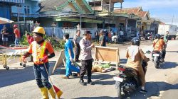 Kecelakaan Beruntun Akibat Jalan Berlubang di Tulungagung, Seorang Pemotor Tewas di Lokasi