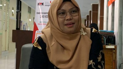 Kabid Kesehatan Masyarakat (Kesmas), Dinas Kesehatan (Dinkes) Tulungagung, Mamik Hidayah saat memberikan pernyataan terkait menu MBG selama Ramadan 2026 (isa)