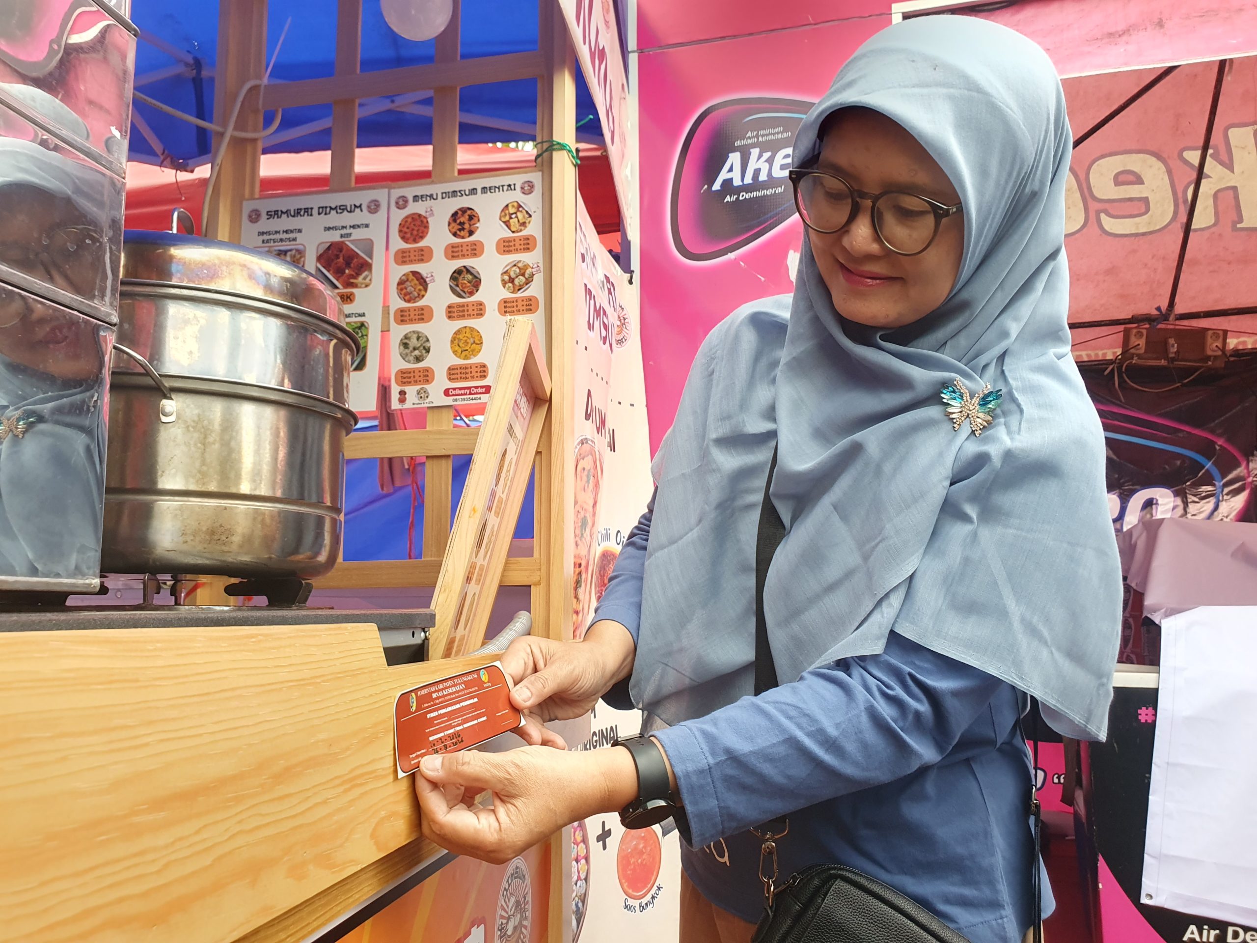 Dinas Kesehatan Kabupaten Tulungagung Sidak Takjil di Savana, Hasil Uji Lab Nihil Zat Kimia Berbahaya