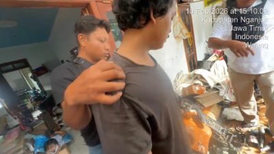 Polisi Bongkar Rumah Jagal Motor di Baron Nganjuk, Ratusan Rangka dan Suku Cadang Diamankan