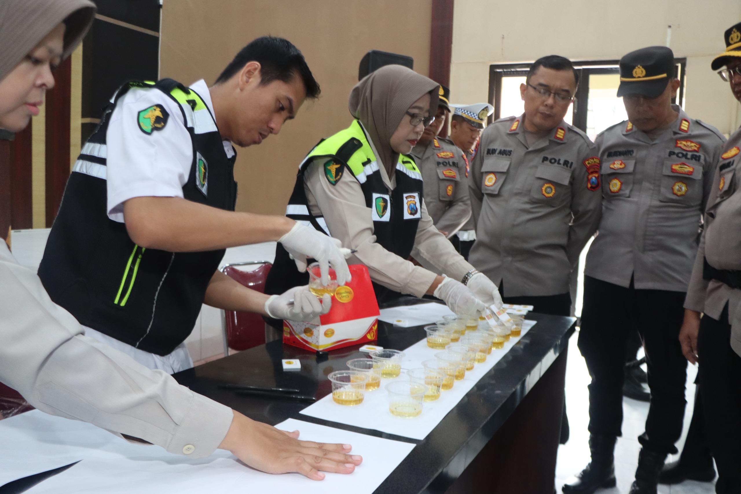 Tes Urine Mendadak, 93 Personel Negatif Narkoba, 1 Positif Benzodiazepin