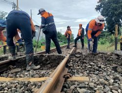 PT KAI Kembali Tutup Perlintasan Sebidang di Kabupaten Blitar