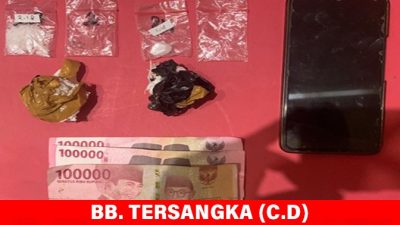 Polres Nganjuk Ungkap Jaringan Sabu di Kertosono, Dua Orang Ditangkap