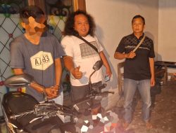 Polres Nganjuk Ringkus Penadah Asal Lampung Tengah, Motor Curanmor dari Prambon Disita