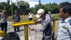 Minimalisasi Kecelakaan, Dishub Kontinyu Tutup Perlintasan KA Tanpa Palang Pintu