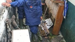 Tanah Ambles di Kelurahan Sisir, Pondasi Rumah Warga Menggantung