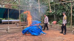 Polisi Bongkar Lokasi Diduga Arena Sabung Ayam di Gedangan Malang