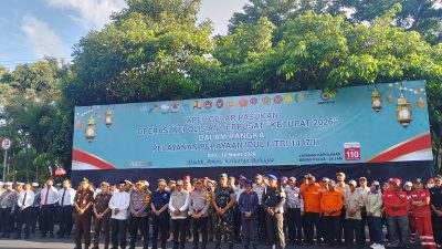 Apel Gelar Pasukan Operasi Ketupat 2026, Polres Batu Siapkan Pengamanan Lebaran