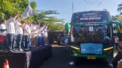 Mudik Gratis PJT I Melejit, 377 Pemudik Diberangkatkan, Rute dan Armada Ditambah