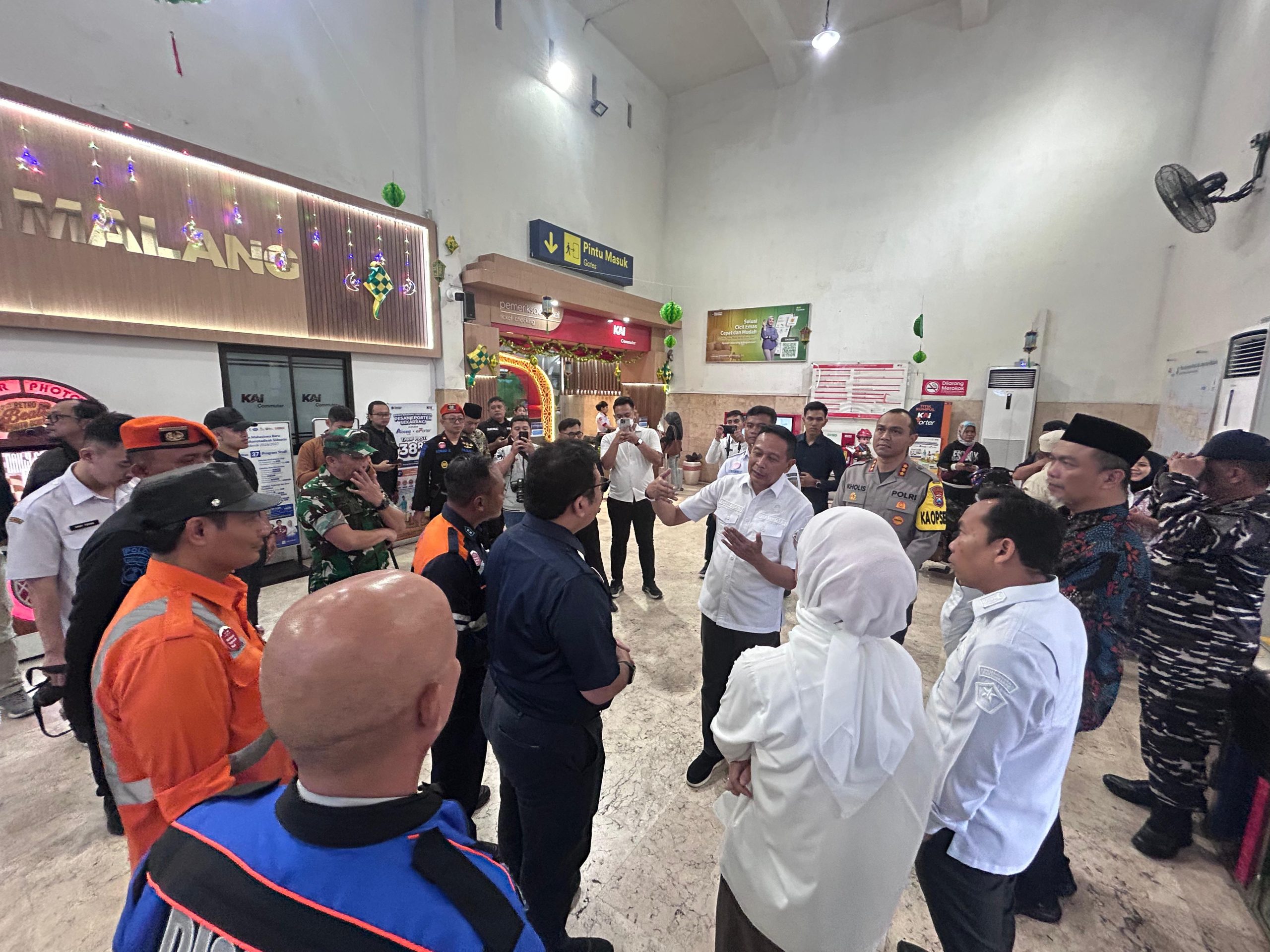 KAI Daop 8 Surabaya Layani Lebih dari 8 Ribu Penumpang di Malang Raya Hari Ini