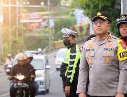 Kapolres Batu Tinjau Titik Rawan, Antisipasi Lonjakan Arus Libur Lebaran 2026