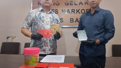 Edarkan Sabu 41,75 Gram, Warga Songgokerto Kota Batu Ditangkap